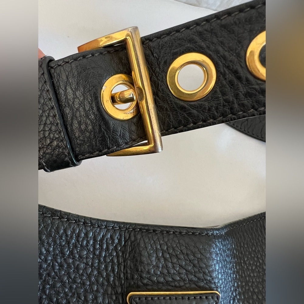Prada Black Slouchy Shoulder Bag - Picture 8 of 16